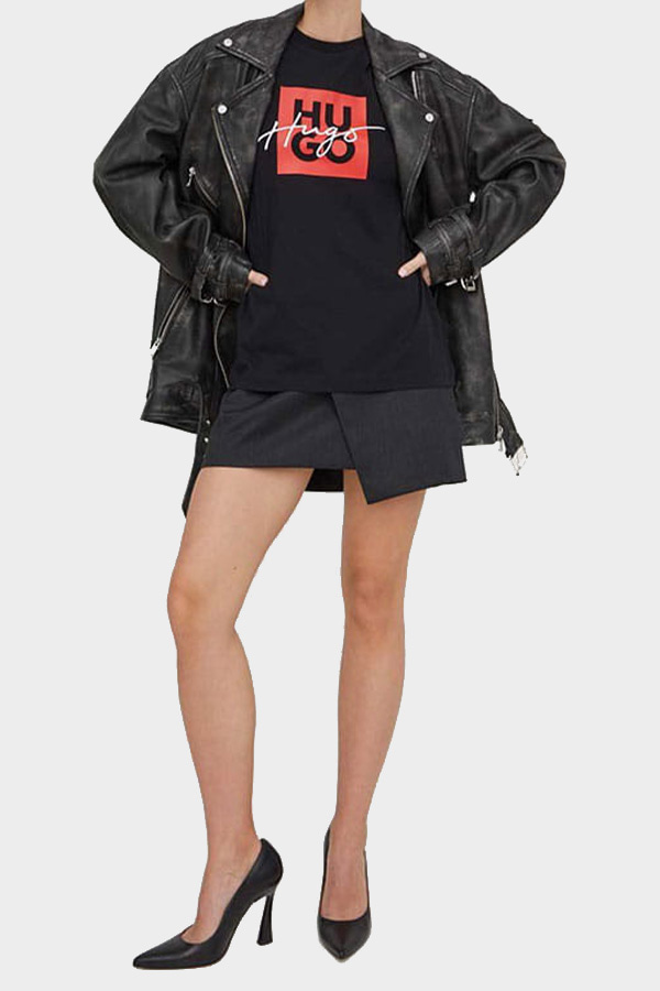 T-SHIRT - 001 ΜΑΥΡΟ